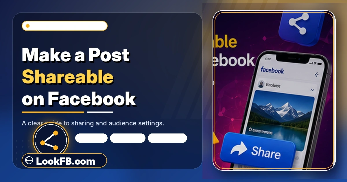Facebook post with a Share button highlighted